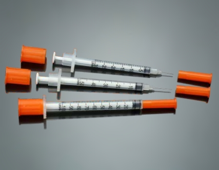 Insulin Syringe With