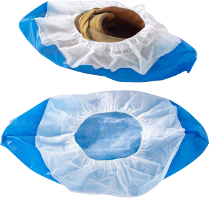 PP Laminated CPE Half Film Shoe Cover