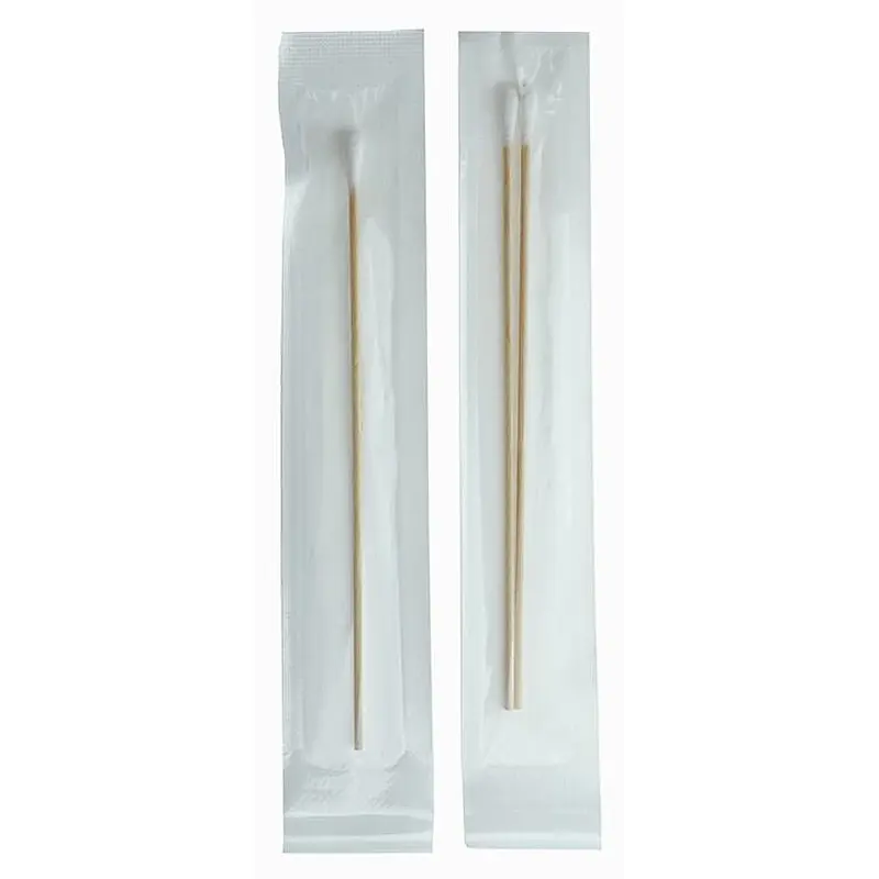 6 lnches cotton swabs single packing
