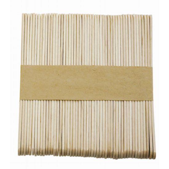 Wooden disposable tongue depressors