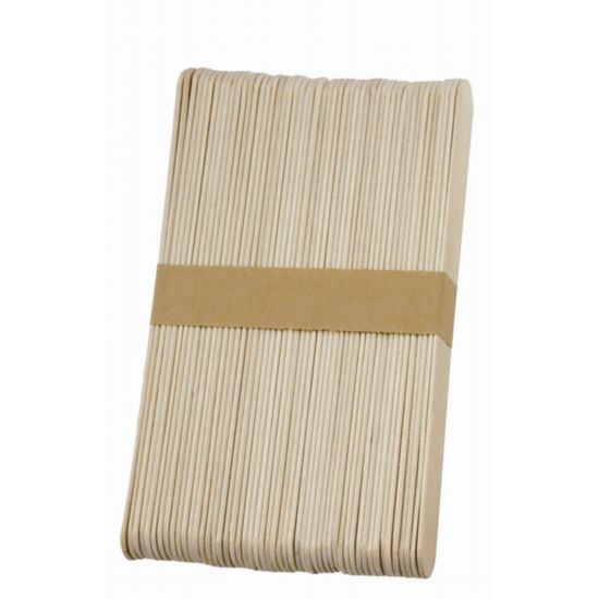 ​​​​​​Wooden disposable tongue depressors in bundle