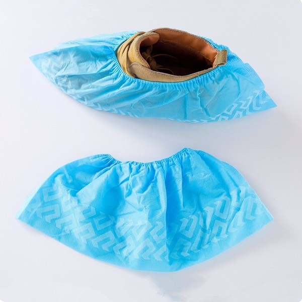 Non Skid Printing Shoe Cover Machine Made