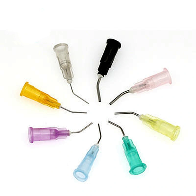 Dental Pre-bent Dispensing Tip