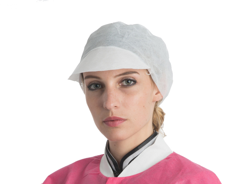 Disposable Non Woven Peaked Cap