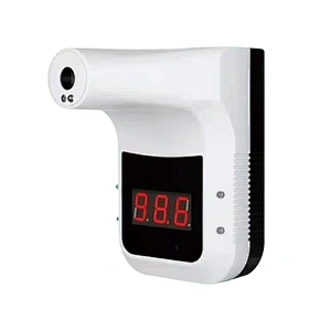 Wall mounted thermometer