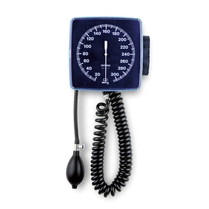 Wall mounted non liquid sphygmomanometer