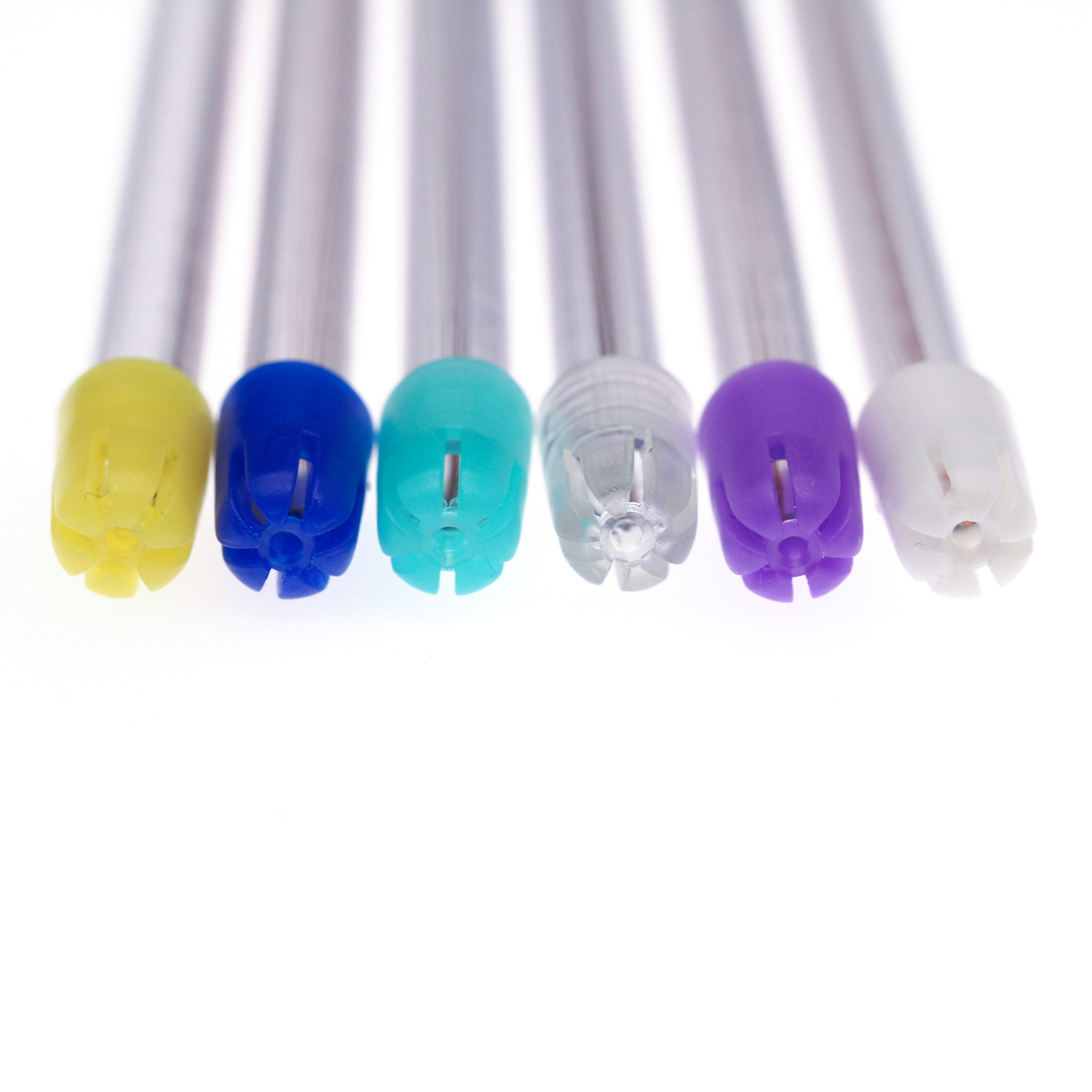 Disposable colored salivary pipe copper wire