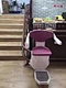 High-tech CE China inclined automatic retractable emergency curved disabled stair platform elderly stair lift motor