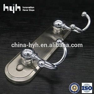 High Quality Clothes Double Clothes Hook in Zinc Alloy