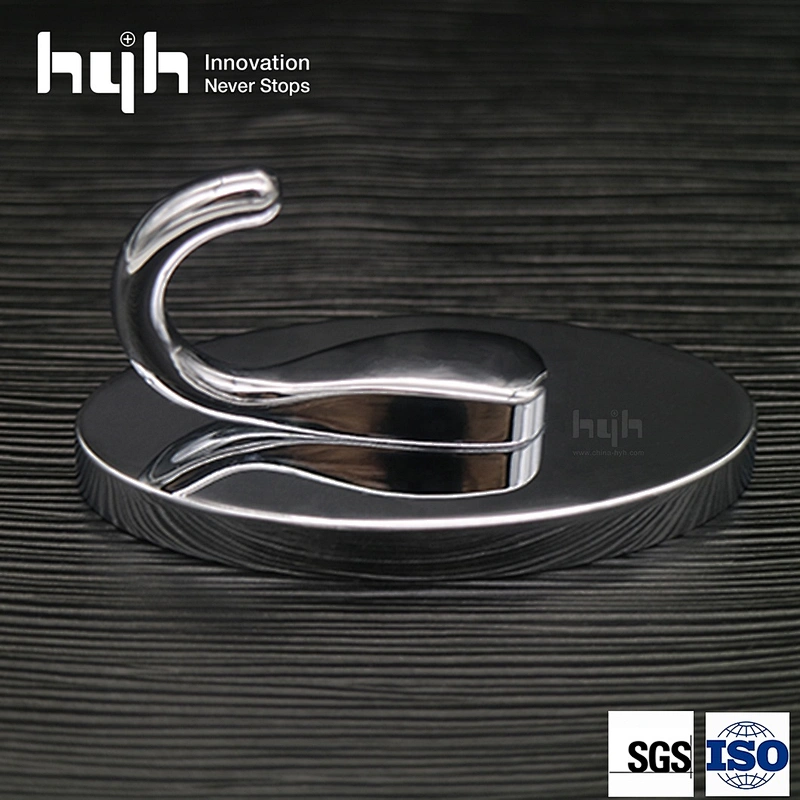 Popular Hot Sale Simple Zinc Alloy Wall Bathroom Coat Hooks