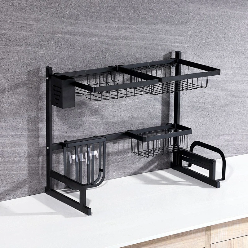 Spice Holder aluminium Kitchen Storage Rack Hanging Wall Mounted Spice Rack