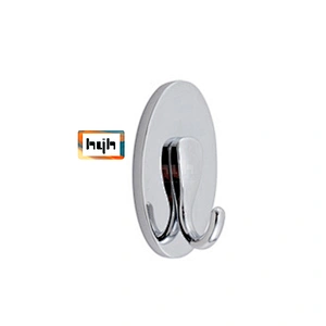 Popular Hot Sale Simple Zinc Alloy Wall Bathroom Coat Hooks