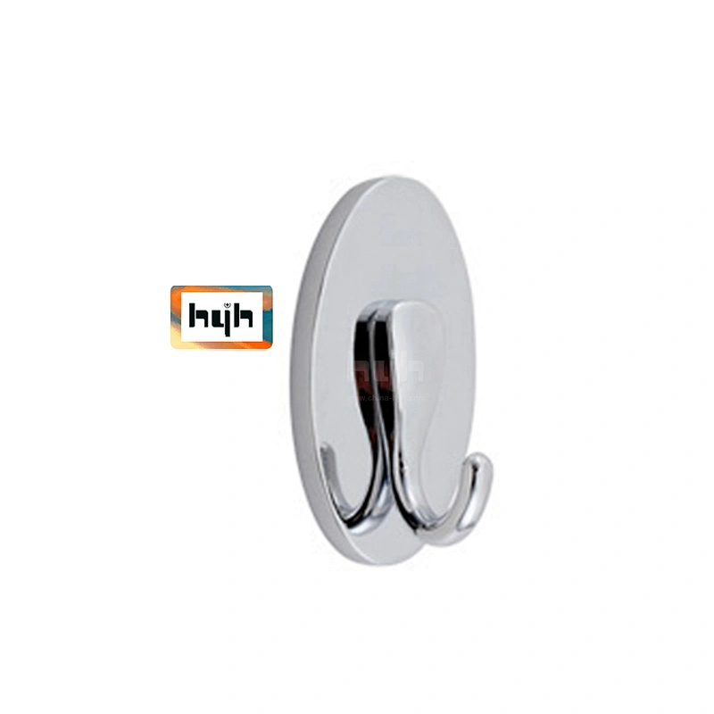 Popular Hot Sale Simple Zinc Alloy Wall Bathroom Coat Hooks