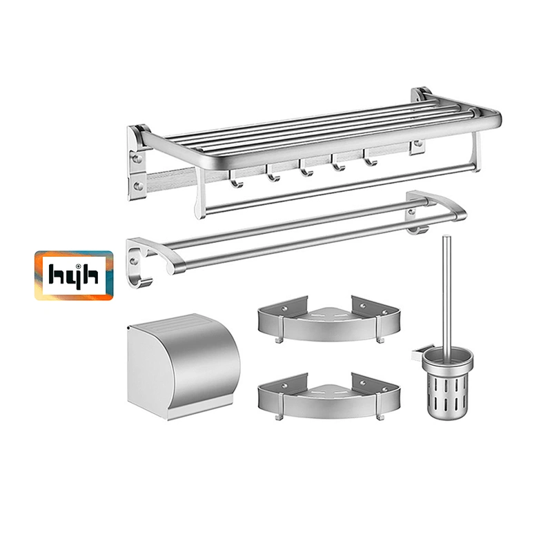 High Ending Hotel Bathroom Accessories Sets Hardware Pendant 5 Piece Combination Set