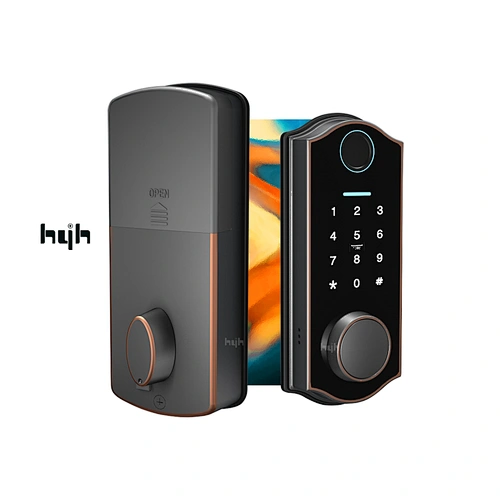 Key Card App Bluetooth Password Fingerprint Digital Home Smart Door Knob Lock