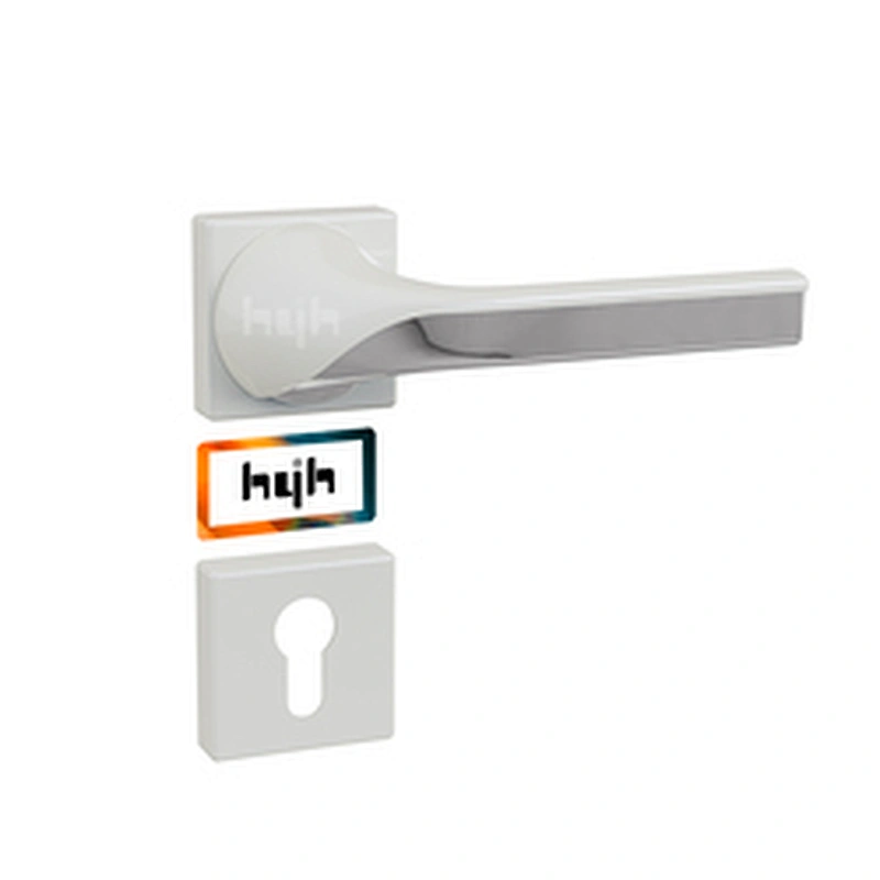Guangdong-hyh Hardware Wooden Modern Interior  Door Handle black door handle