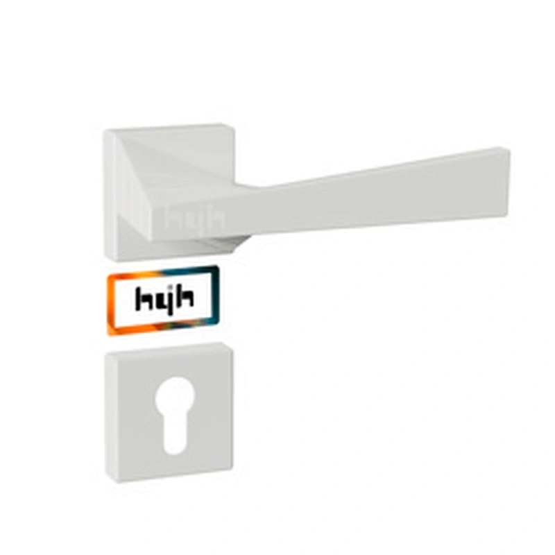 hyh New Zinc Alloy Leverset Industrial Door Handles For Exit Door Outside Exterior Door