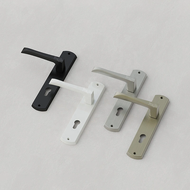 Guangdong-hyh Hardware South America Zinc High Quality Polish Chrome Modern Entrance Modern Door Handle