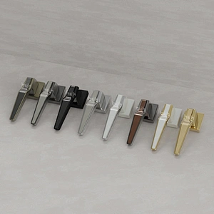 Guangdong-hyh Hardware Interior Traditional Wooden Lever Entrance Luxury handle Exterior Door Handle