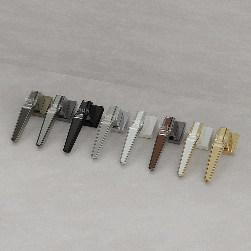 Guangdong-hyh Hardware Interior Traditional Wooden Lever Entrance Luxury handle Exterior Door Handle