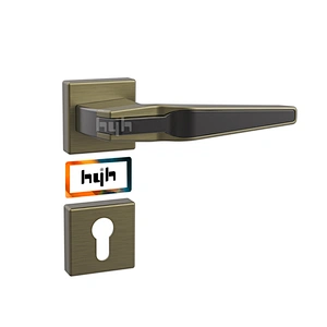 Guangdong-hyh Hardware Interior Traditional Wooden Lever Entrance Luxury handle Exterior Door Handle
