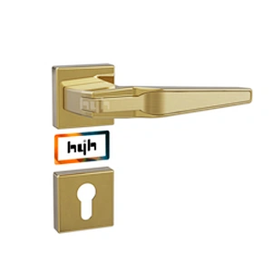 Guangdong-hyh Hardware Interior Traditional Wooden Lever Entrance Luxury handle Exterior Door Handle