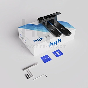 Guangdong-hyh Hardware South America Zinc High Quality Polish Chrome Modern Entrance Modern Door Handle