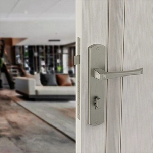 Guangdong-hyh Hardware South America Zinc High Quality Polish Chrome Modern Entrance Modern Door Handle