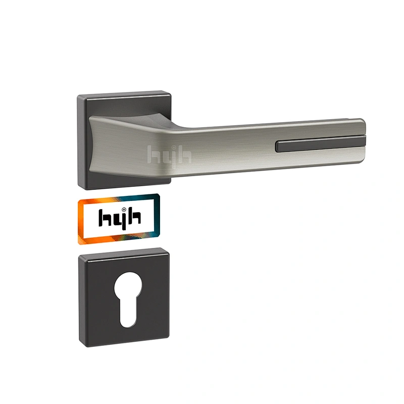 hyh Original New Fashion Zinc Alloy Modern Design Door Handle For Room Door