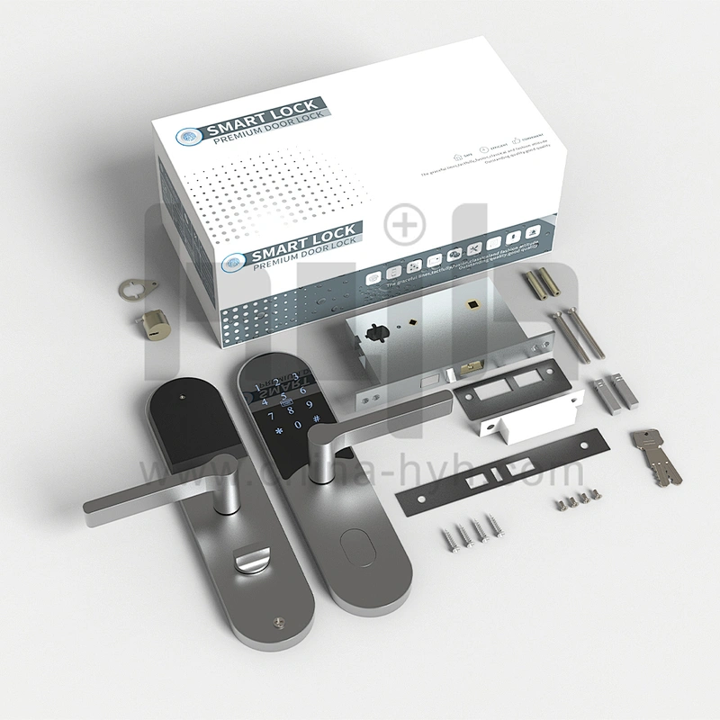 hyh password unlock smart door lock