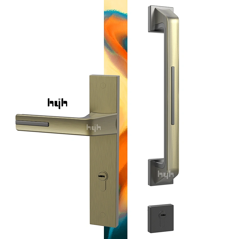 Fancy Zinc Alloy Hotel Entrance Glass Door Gate Pull Handle For Bank or Hotel Lobby Door