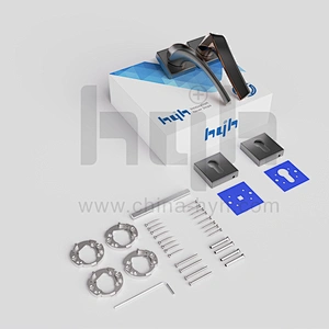 hyh Zinc Alloy Modern Style Outside Golden Door Handle For Door