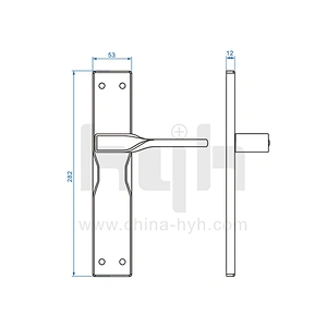 Guangdong Zamak Passage Zinc Alloy Office Door Lock