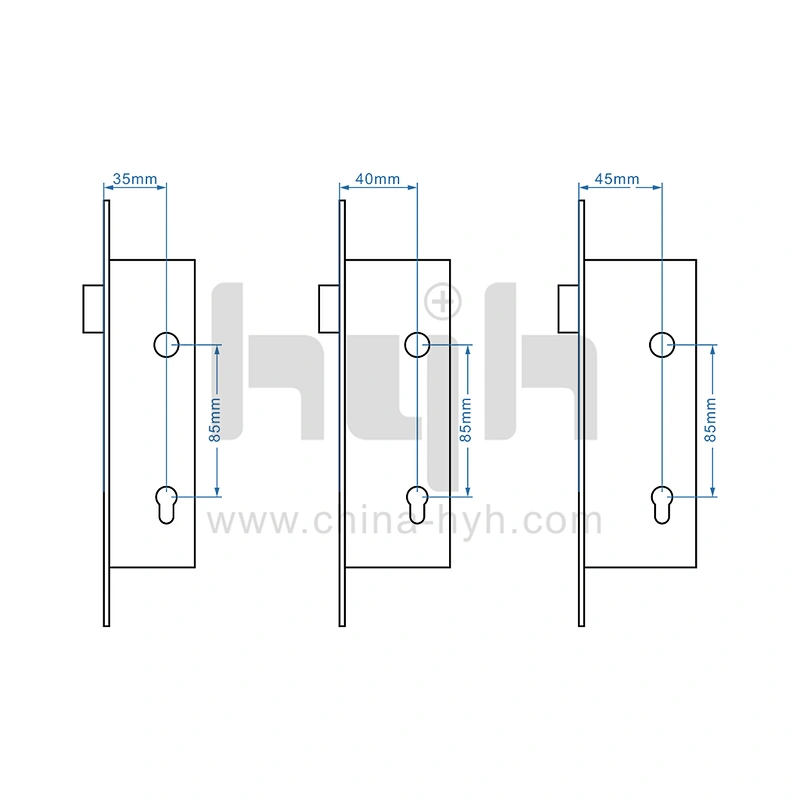 hyh aluminum alloy door lock