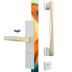Fancy Design Zinc Commercial Door Pull Handles For Villa Main Door