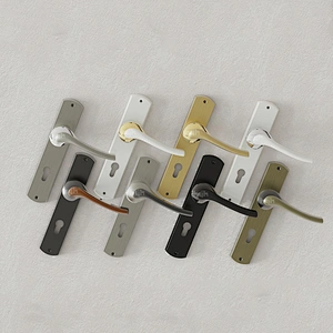hyh Zamark Lever Square Door Handle Antique Handle Plate