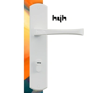 Special Gate Satin Nickel Finish Plate Door Lock