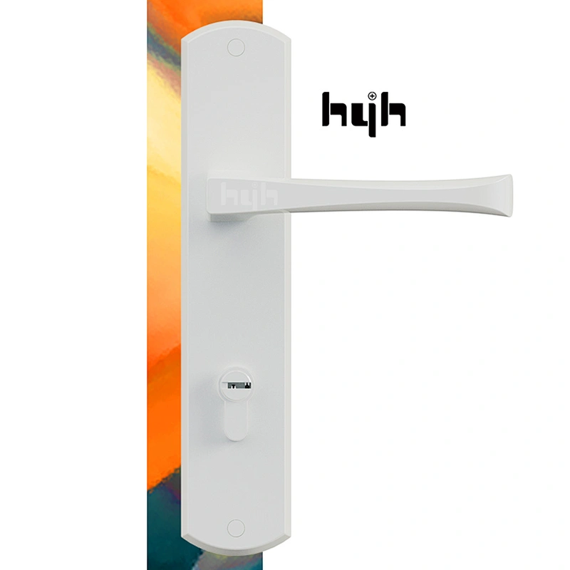 Special Gate Satin Nickel Finish Plate Door Lock