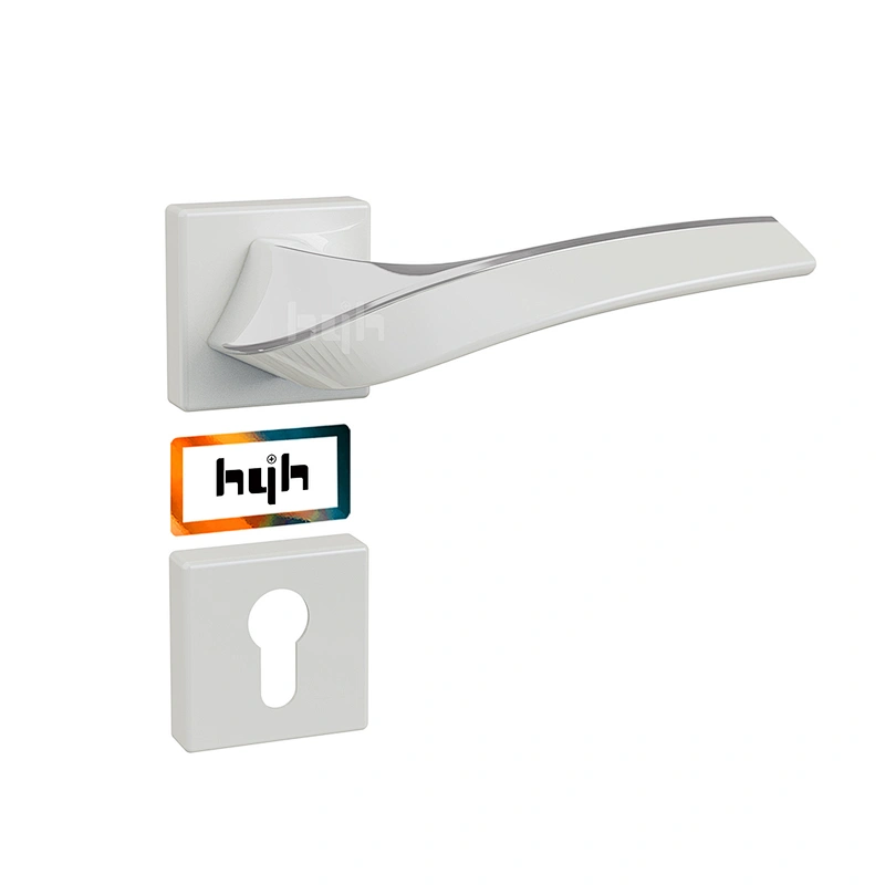 hyh Zinc Alloy Modern Style Outside Golden Door Handle For Door