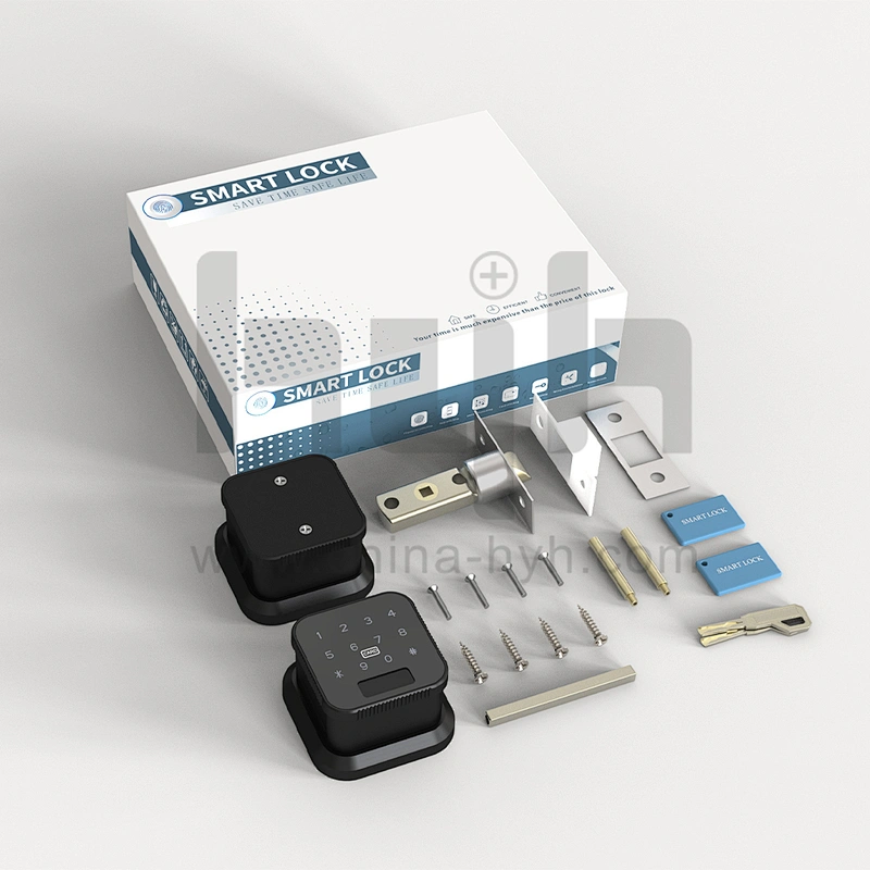 Key Card App Bluetooth Password Fingerprint Digital Home Smart Door Knob Lock