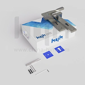 Wholesale Standard Size Excellent Quality Zinc Alloy  Lever Door Handle