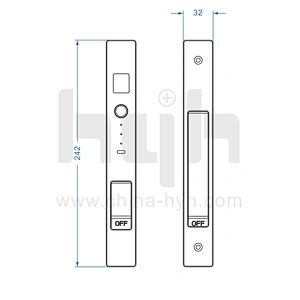 New Design Hot selling Security Lock For Slide Window