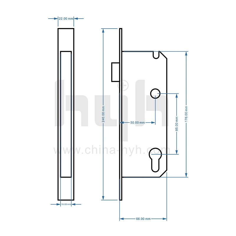hyh Digital Password Smart Door Lock for Apartment