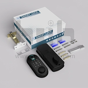 Fingerprint Digital Key Card Security Home Smart Deadbolt Door Lock