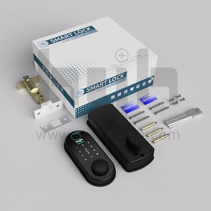 Fingerprint Digital Key Card Security Home Smart Deadbolt Door Lock