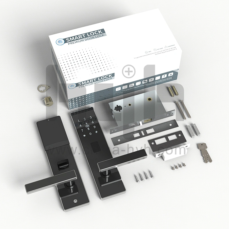 hyh digital password unlock door lock for hotel
