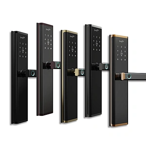 hyh zinc alloy smart door lock with Tuya access