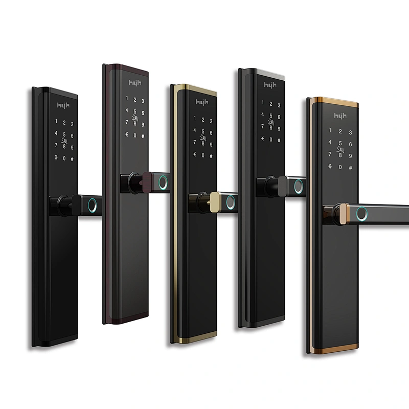 hyh zinc alloy smart door lock with Tuya access