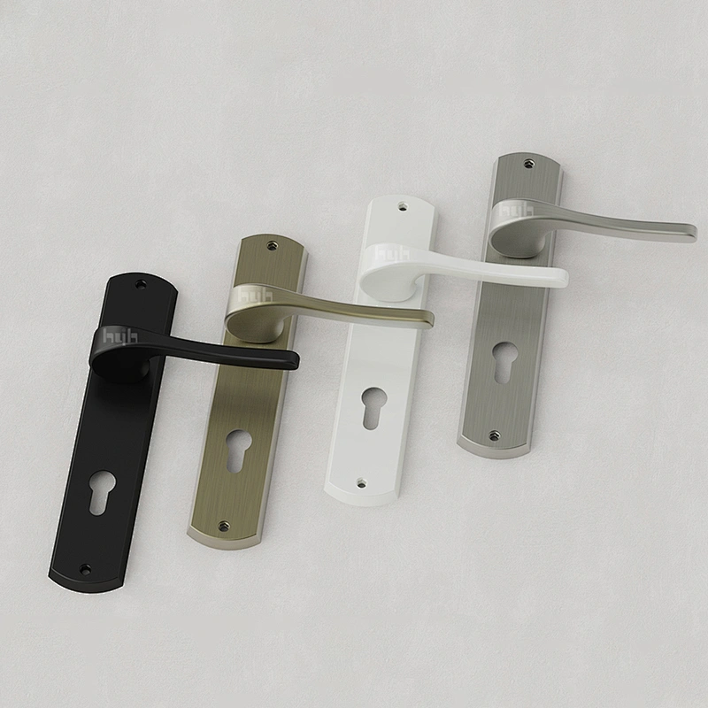 hyh Home Indoor Lock Set Bathroom Square Handle