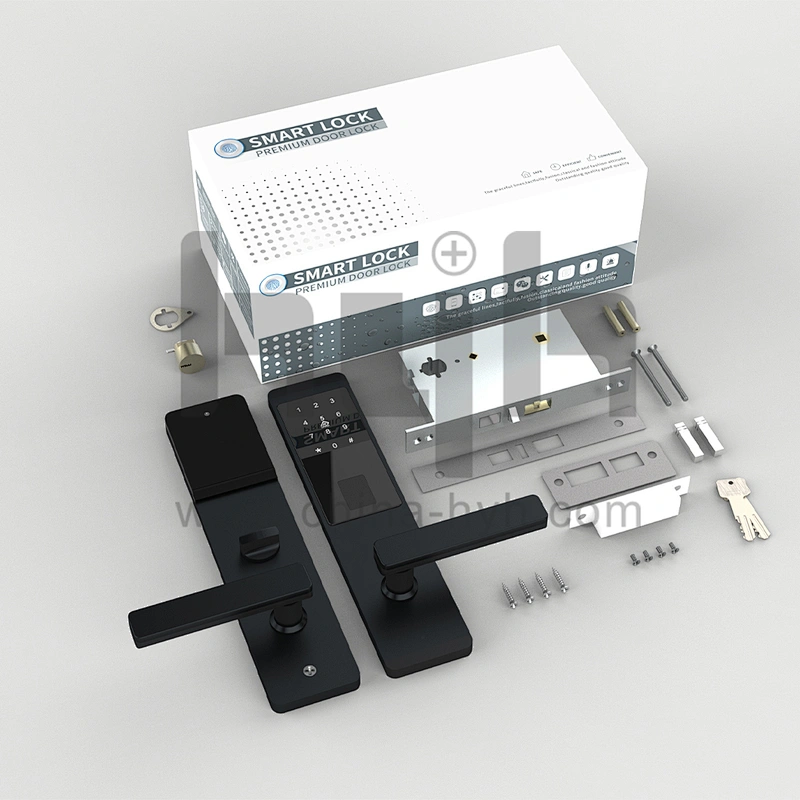 hyh RFID card access apartment door lock